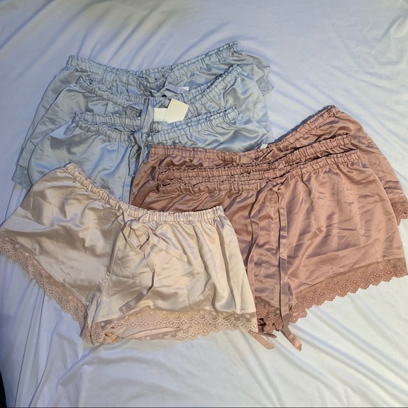 Flora Nikrooz satin sleep shorts - multiple colors available! - Picture 4 of 6